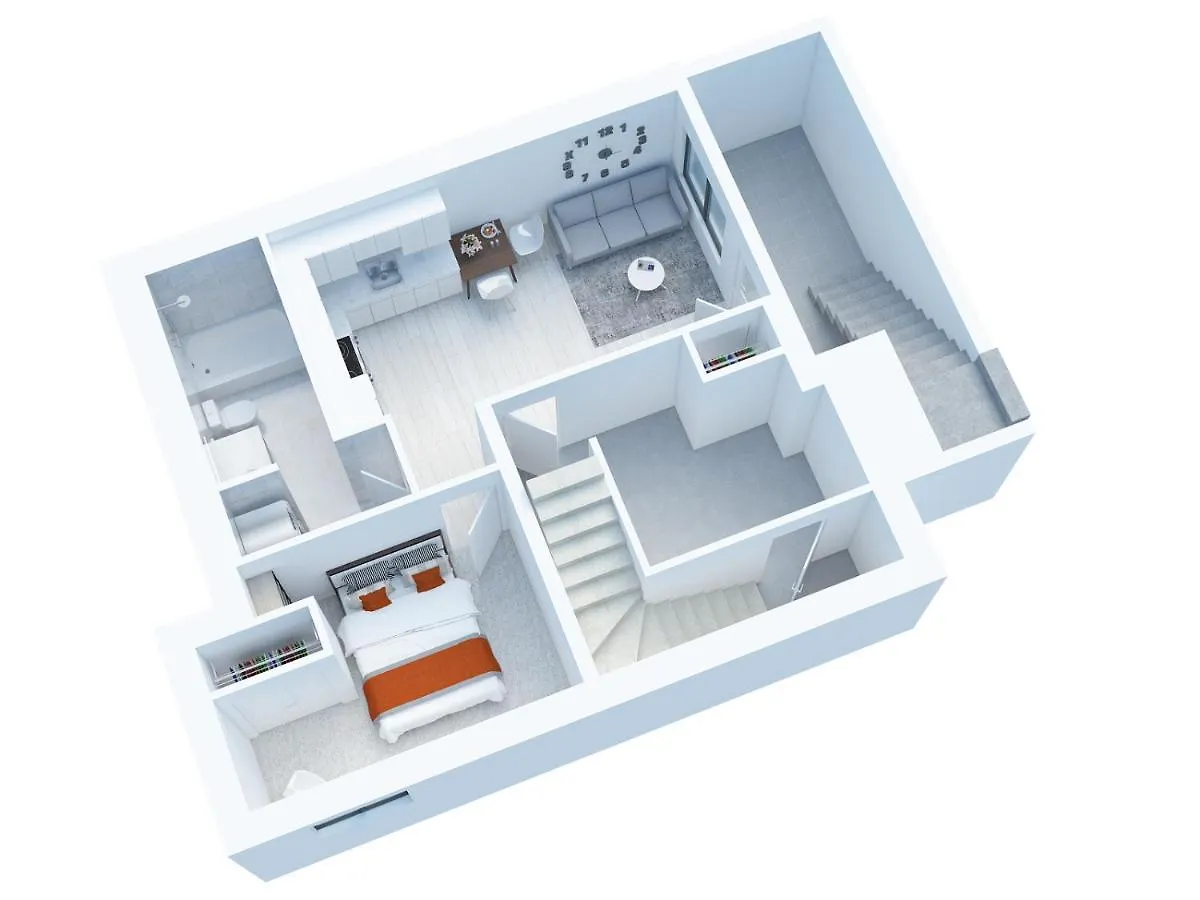 Contemporary 1Br Home Full Kitchen Smarttv Calgary